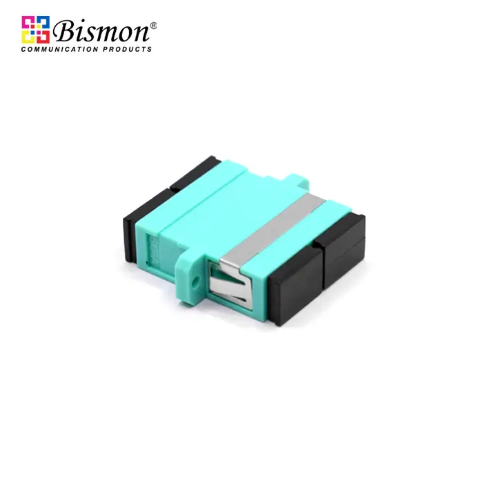 SC Adapter Duplex Multi-mode OM3 Speed 10GB, Aqua color